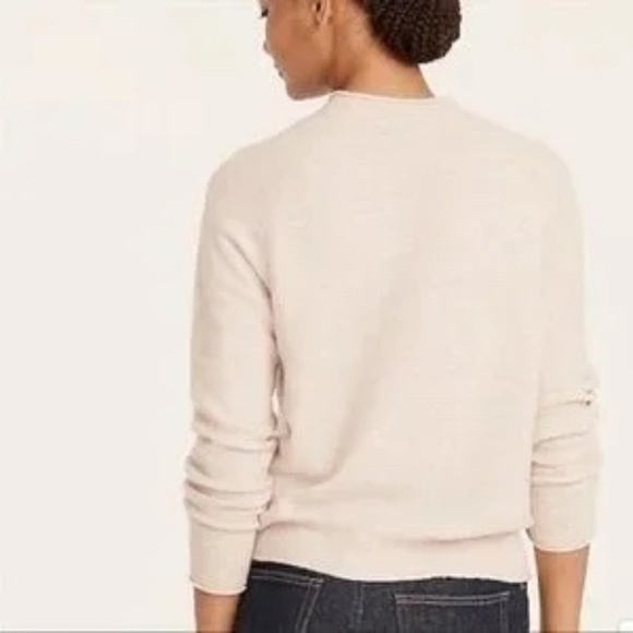 JCREW Rollneck Sweater in Supersoft Yarn, Ivory Rainbow, Size S - Picture 2 of 9